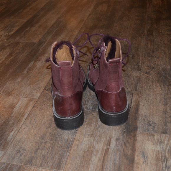 NEW -Lucky Brand Maroon Boot - Picture 7 of 10